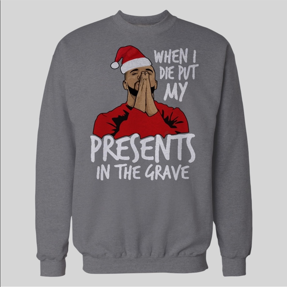 Gray Graphic Sweatshirt